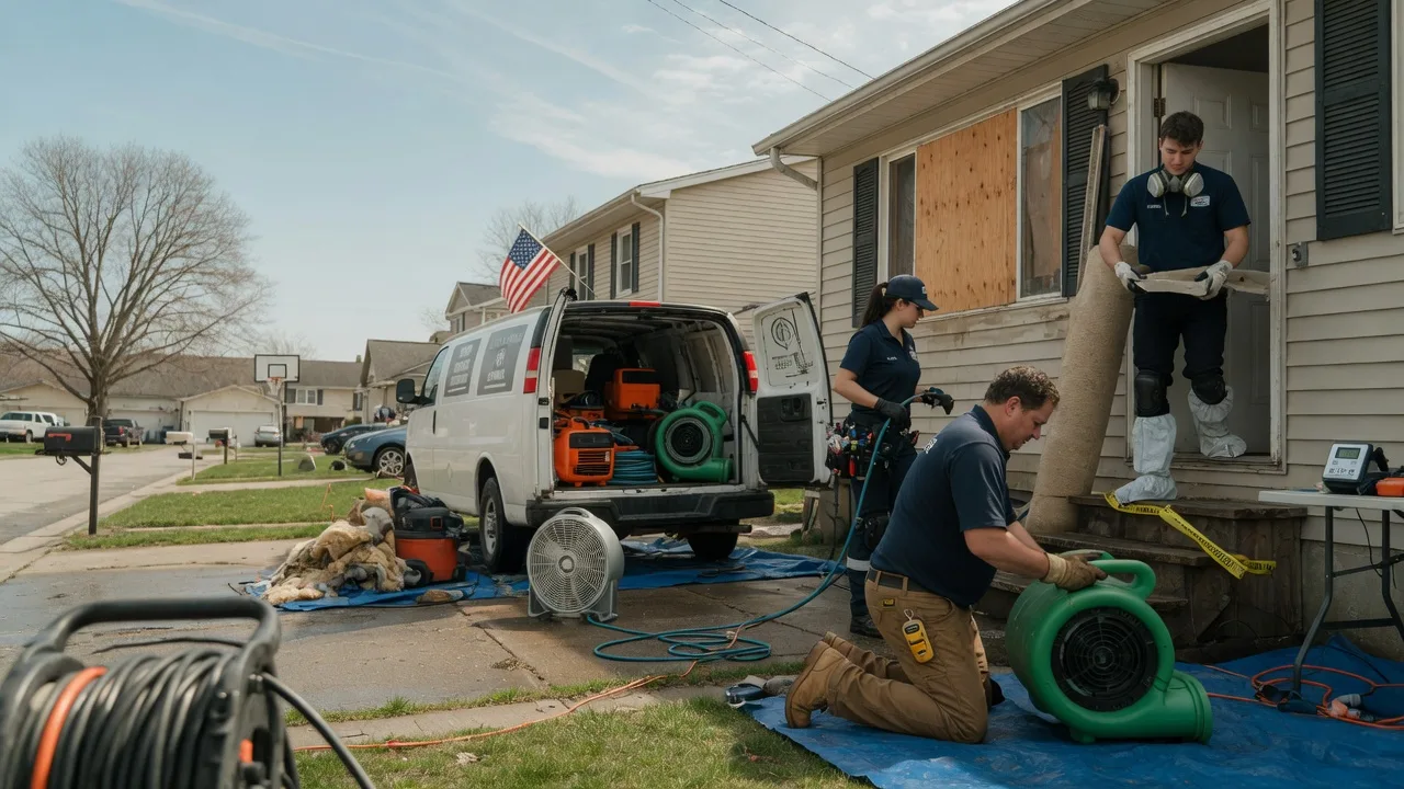Water Damage Restoration in Rutland, SD near me